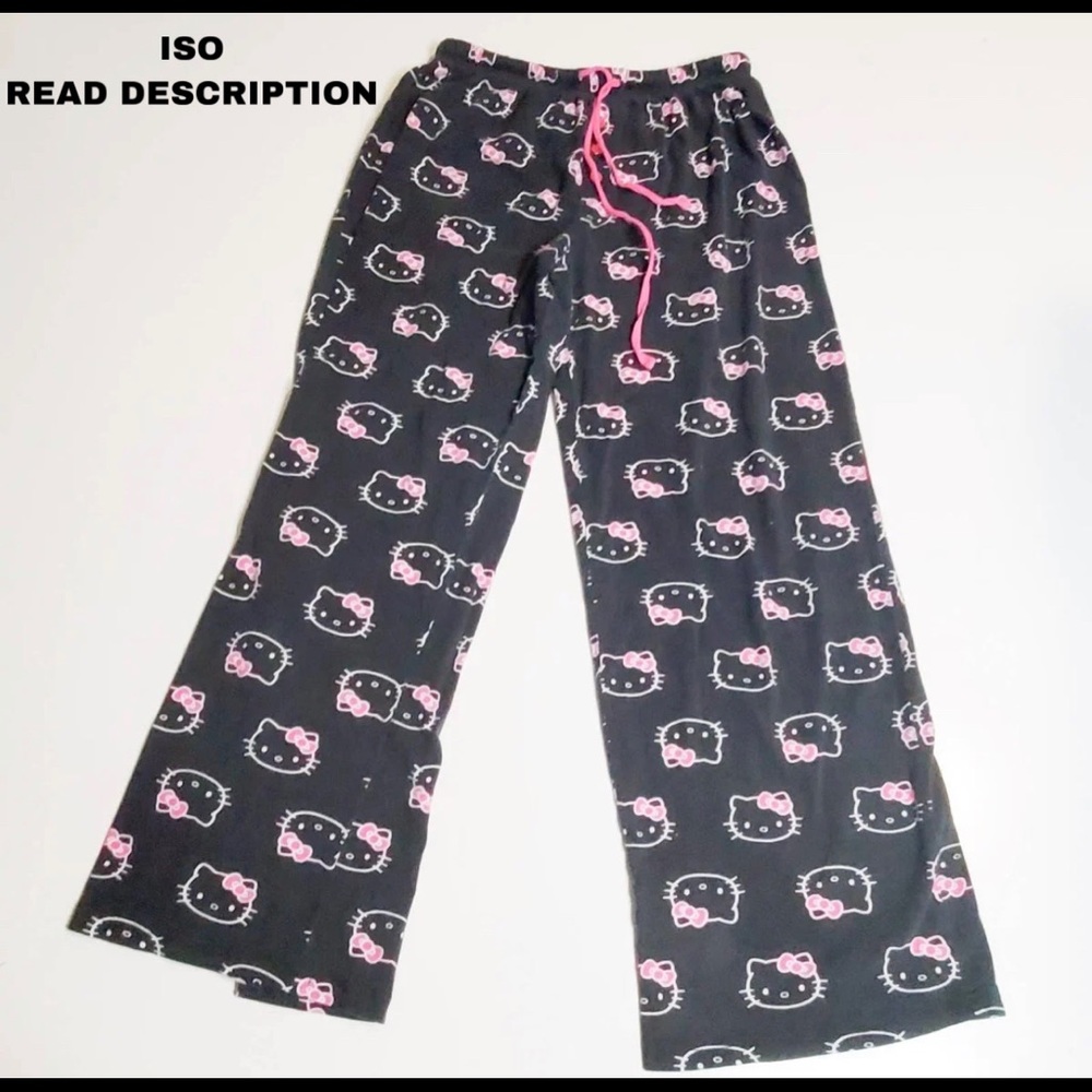 Black hello kitty pj (ISO)